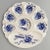 Blue 19th Century English Minton Bombay Flow Blue Oyster Plate For Sale - Image 8 of 8