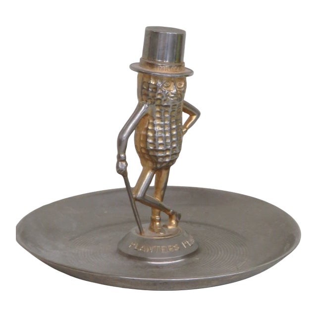 Planters Mr Peanut Advertising Ashtray Nut Dish 4547b For Sale