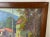 Wood 1930's Scenic Oil on Canvas - Framed Painting For Sale - Image 7 of 13