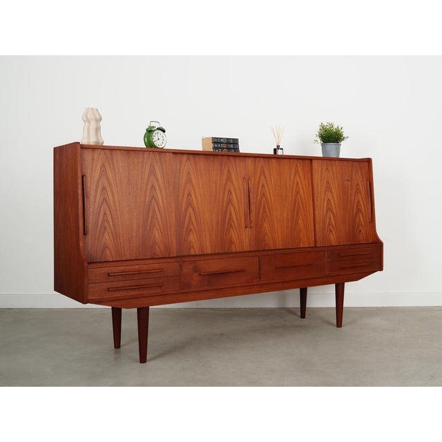Danish Teak Highboard, 1960s For Sale - Image 6 of 18