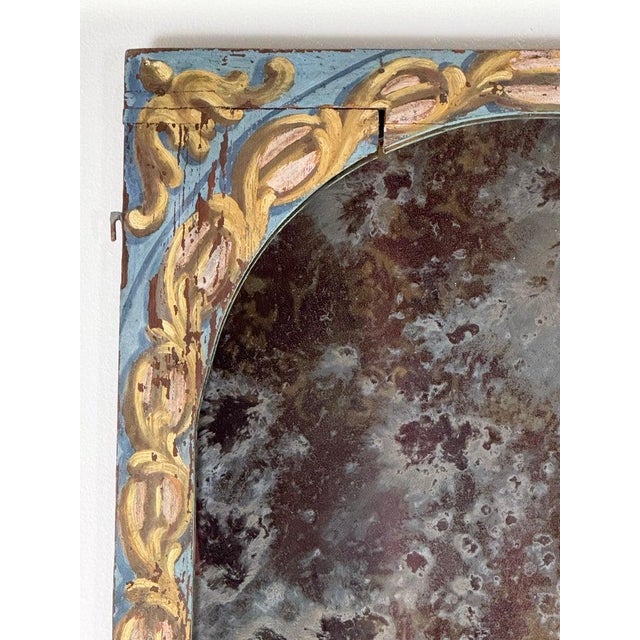 19th Century 19th C. Italian Painted Mirror For Sale - Image 5 of 11