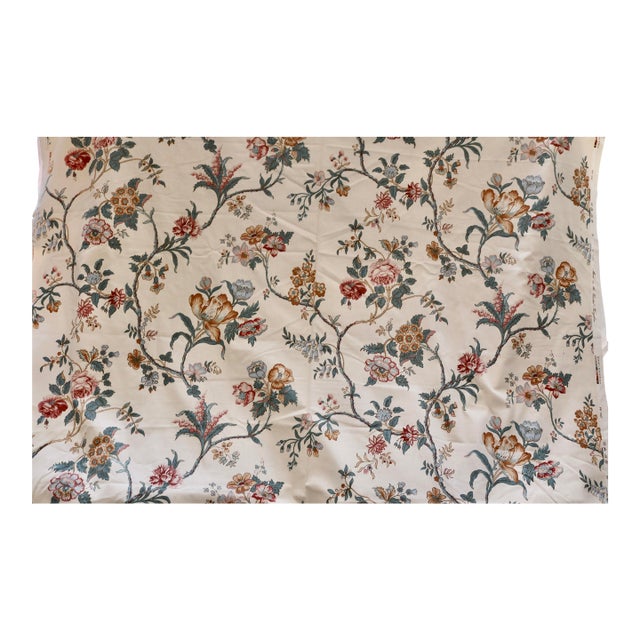 Sanderson Cotton Chintz Floral "Cordelia' - Lot 7 Yards For Sale
