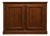 Regency Low Sideboard with Plinth in Oak Herringbone Top For Sale