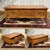 Teak coffee table, Indian made in the 1970s - L=1.26m W=64cm H=45cm