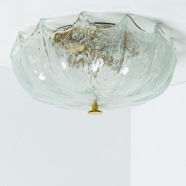 Clear Flush Mount from Kaiser Idell / Kaiser Leuchten, Germany, 1965 For Sale - Image 8 of 8