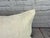 Turkish 16 x 24 Hemp Pillow Turkish Cushion Natural White Pillow Cushion Cover For Sale - Image 3 of 4