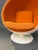 Ball Chair in White and Orange by Eero Aarnio for Asko, Finland, 1960s For Sale - Image 11 of 18