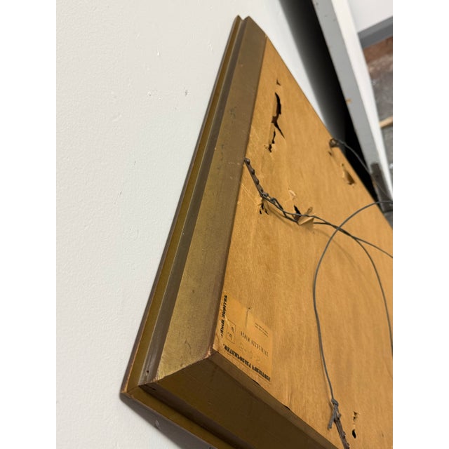 Agnew Associates Faceted Panel Wall Mirror, Antiqued For Sale - Image 10 of 12