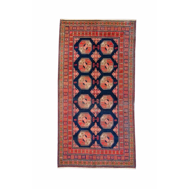 1920s Antique Khotan Red Brown Wool and Cotton Hand-Knotted Rug - 4’5” X 8’5” For Sale - Image 11 of 11