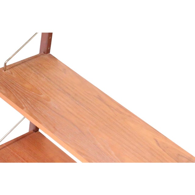 Mid 20th Century Mid Century Danish Modern Wall Shelf Unit After Cadovius C. 1950/60's For Sale - Image 5 of 18