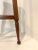 Transitional Black Leather Mayan Bar Stool For Sale - Image 3 of 4