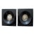 Portrait Miniatures of Noble Ladies in Ebonized Frames - Set of 2 For Sale