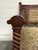 Brown Antique Victorian Eastlake Library Chair Lounge Chair Armchair For Sale - Image 8 of 16