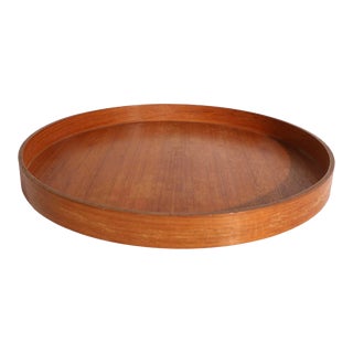Mid Century Amthor Teak Tray Made in Japan Ca. 1950-1960's For Sale
