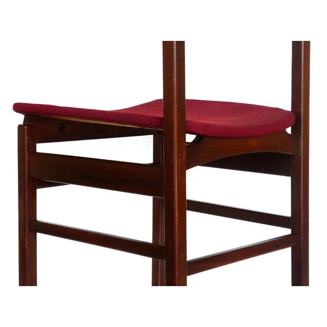 1950s Rosewood Dining Chairs from Fratelli Reguitti, Set of 6 For Sale - Image 5 of 10