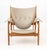 Finn Juhl (Danish, 1912-1989) "Chieftain" Lounge Chair, teak wood frame and tan leather upholstery, with "One Collection /...