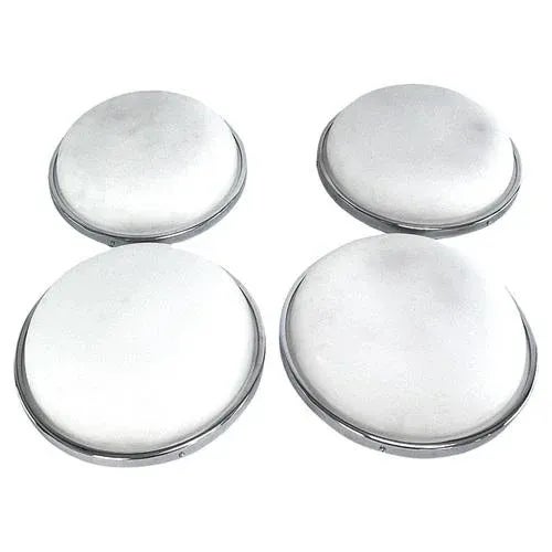 Metal Art Deco Flush Mount in Chrome & Opal Glass, 1940s For Sale - Image 7 of 7