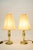 Art Deco Table Lamps with Fabric Shades, Vienna, Austria, 1920s, Set of 2 For Sale - Image 6 of 12
