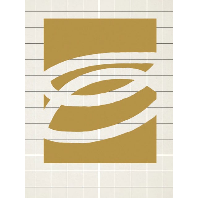 2020s Contemporary Abstract Lines Giclee Print For Sale - Image 5 of 5