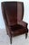 Pair Custom Mogul Los Angeles Espresso-Brown Velvet High-Back Wing Chairs For Sale - Image 16 of 16