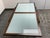Extendable Glass-Inset Dining Table + Four Chairs, Set of Five For Sale - Image 9 of 12