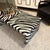Zebra Striped Bone Inlay Coffee Table with Waterfall Ends For Sale - Image 9 of 13