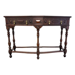 1910s Berkey and Gay Console Table For Sale