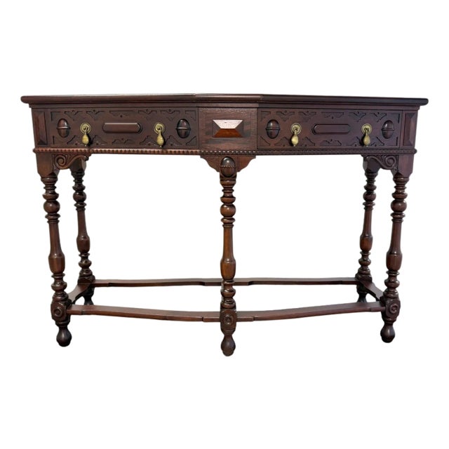 1910s Berkey and Gay Console Table For Sale