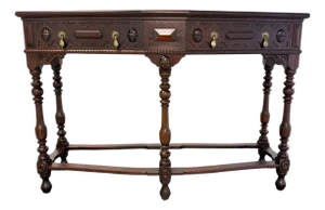 1910s Berkey and Gay Console Table