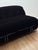 Metal Black Velvet Soriana Sofa by Afra and Tobia Scarpa, Cassina, Italy 1970s For Sale - Image 7 of 8