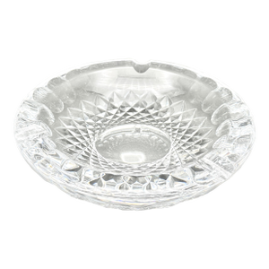 Vintage Waterford Crystal Colleen Pattern 7-Inch Round Ashtray Catchall Trinket Dish