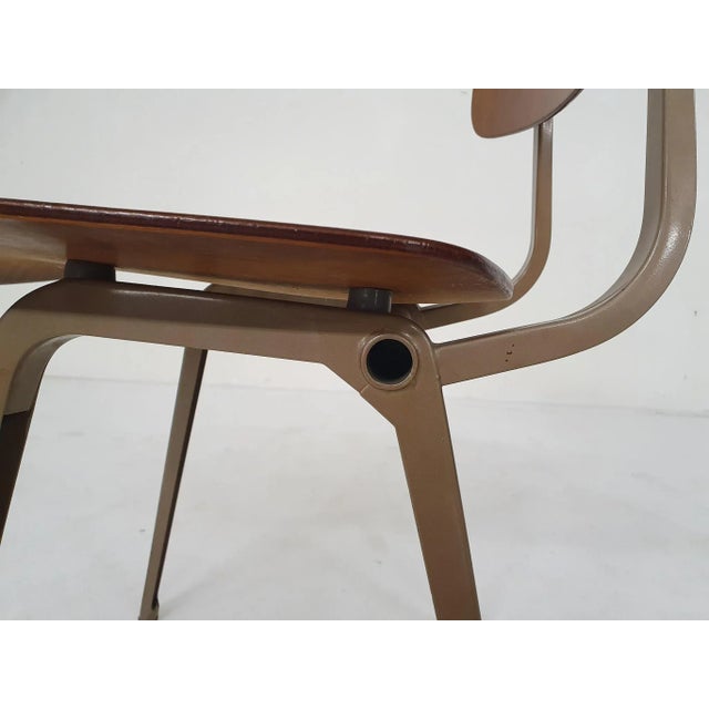 Revolt Dining Chair attributed to Friso Kramer for Ahrend De Cirkel, the Netherlands, 1960s For Sale - Image 9 of 13