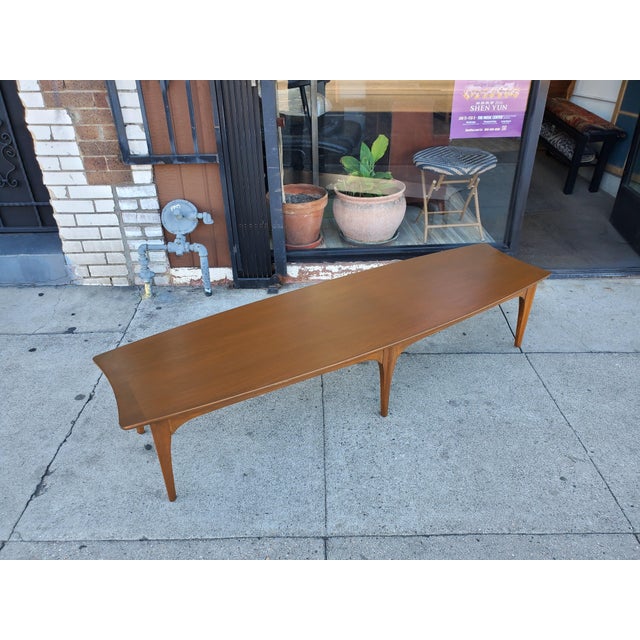 Long Mid-Century Coffee Table For Sale - Image 9 of 13