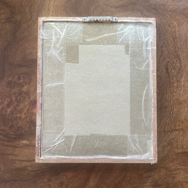 Modern “Monstera Medley” Framed Original Watercolor Botanical by Nancy Smith For Sale - Image 3 of 3