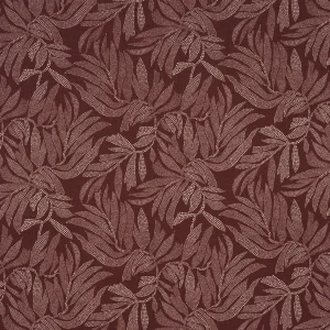 Schumacher x Johanna Ortiz Tayrona Palm Mosaic Fabric In Rouge