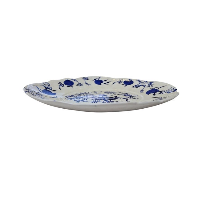 Beautiful early 1900s, circa 1906-1930, John Maddox & Sons, England, serving platter in excellent condition. Marked as...