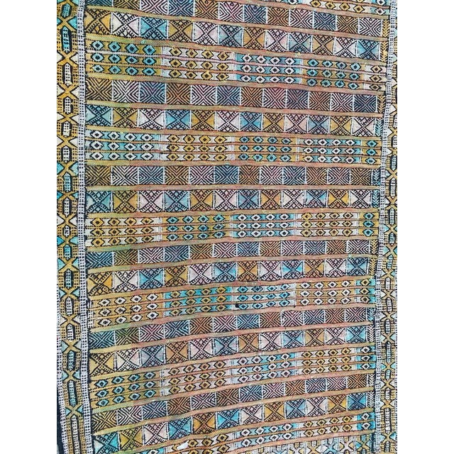 Vintage Tribal Moroccan Woven Rug, 1980s For Sale - Image 13 of 16