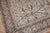Textile Antique Worn Ivory Persian Mahal Rug - 7' x 10'2" For Sale - Image 7 of 11