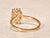 The West River: 2.12 Carat Pear Shaped Diamond Engagement Ring For Sale - Image 4 of 15