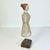 French 1960s Vintage French Boho Chic Tabletop Tole Mesh Tabletop Mannequin Sculpture For Sale - Image 3 of 12
