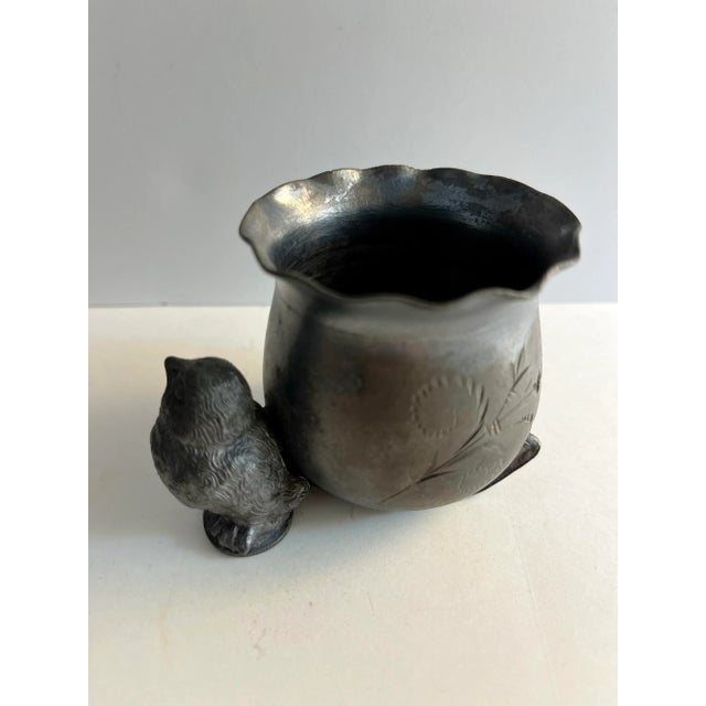 1900 - 1909 Antique Pot Metal Vessels- Set of 2 For Sale - Image 5 of 6