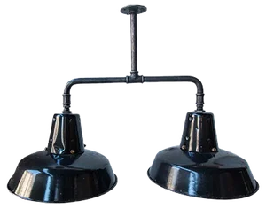 Double Reflecto-Lux Pendant from Mazda, 1950s