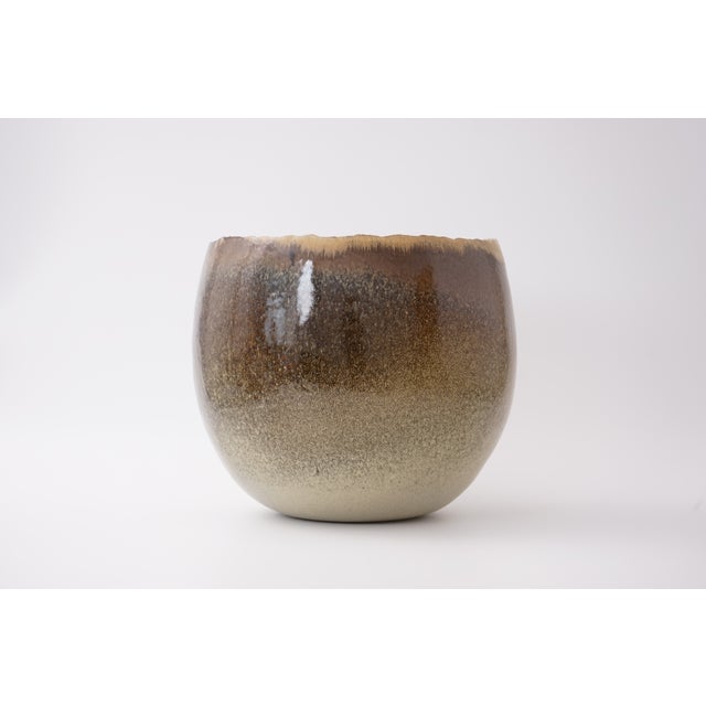Large Studio Ceramic Bowl by Sabine Jeck, 1980s For Sale - Image 13 of 13