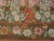 Olive 1860s Green Olive Floral Antique English Needlepoint Rug 8'6" X 9'8" Flatweave Wool Carpet For Sale - Image 8 of 10