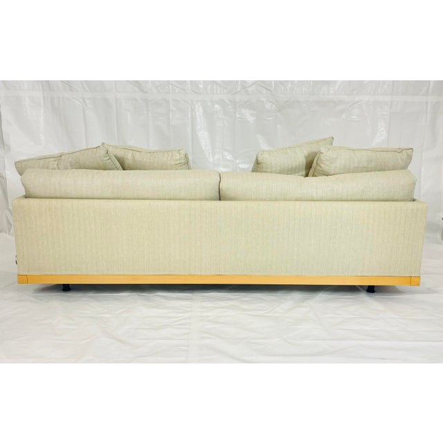 2010s 3 Seater Sofa Made in Italy by Antonello Mosca for Giorgetti, Italian Modern For Sale - Image 5 of 18
