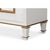 White Louis XVI Three-Door Buffet in White and Gold For Sale - Image 8 of 10