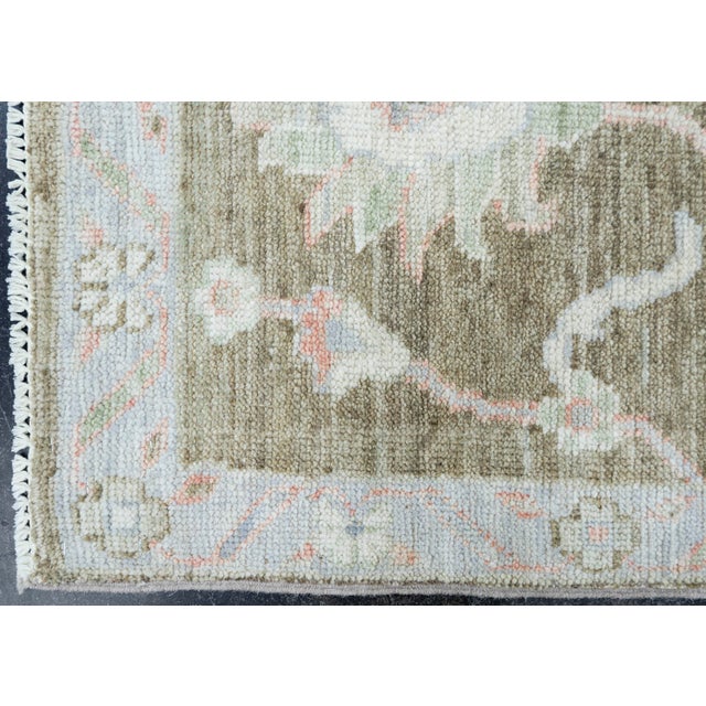 Oushak Rug 2' x 4'4" #17143 Explore a curated collection of hallway runners, wool rugs, and handmade masterpieces at ,...