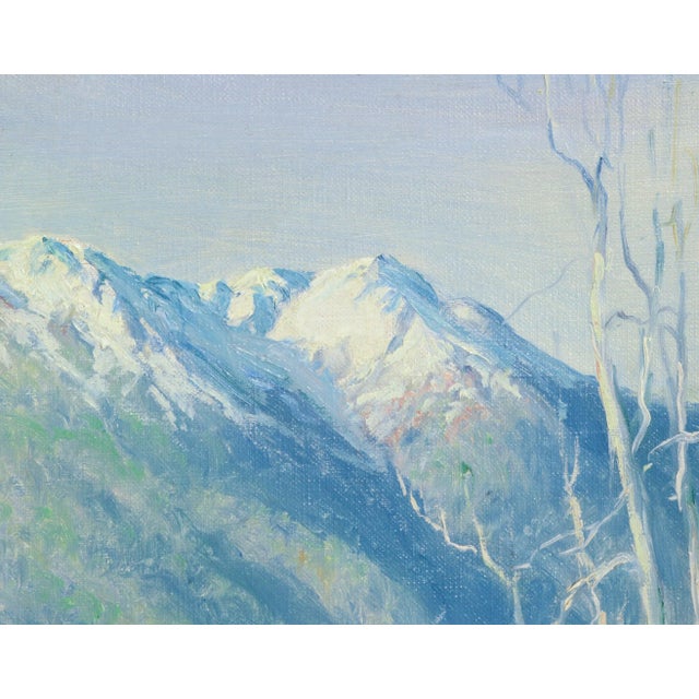 Todos Los Santos Lake, Chile, Mid Century South America Landscape by Marco Ortiz For Sale - Image 4 of 7