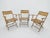 Wood Bauhaus Folding Armchairs from Naether, Germany, 1930s, Set of 3 For Sale - Image 7 of 13