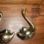 Pair of fantastic brass swan planters that have been hand polished to a mirror finish. Both swans are in good condition...